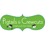 Pigtails And Crewcuts: Haircuts For Kids Bee Cave Tx logo