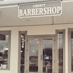 Liberty Barbershop logo